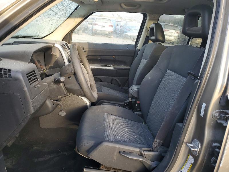 Photo 7 from auction – 2008 JEEP PATRIOT SP with VIN 1J8FT28W08D602111