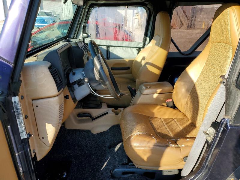 Photo 7 from auction – 1998 JEEP WRANGLER / TJ with VIN 1J4FY29P8WP805964