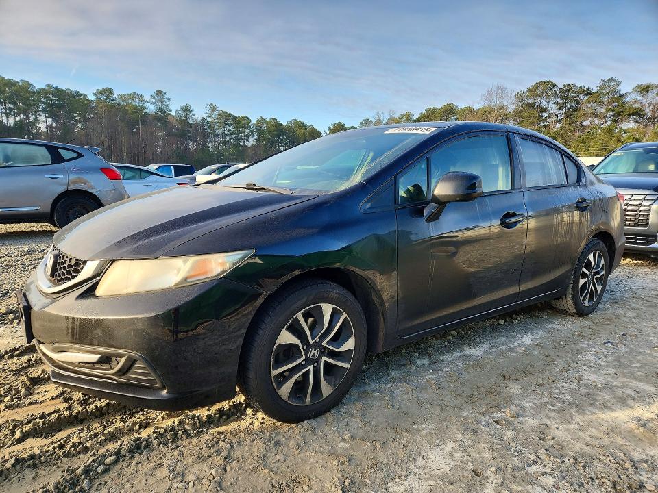 HONDA CIVIC 2013 with VIN 19XFB2F80DE039777 - Photo from auction