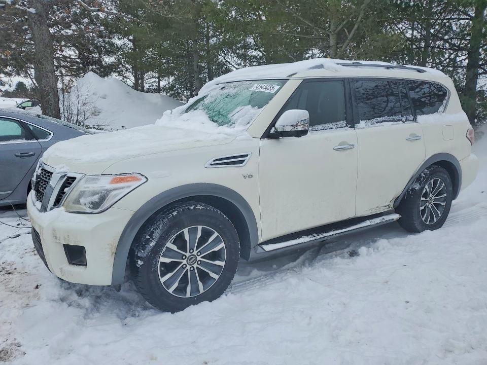 NISSAN ARMADA SV 2019 with VIN JN8AY2NC4K9585762 - Photo from auction