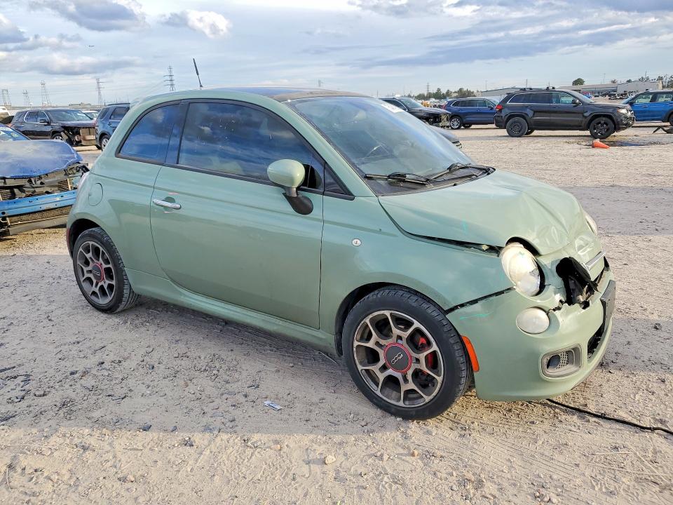 Photo 4 from auction – 2015 FIAT 500 with VIN 3C3CFFBR0FT560434