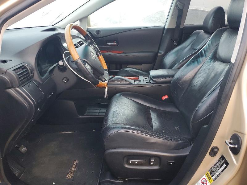 Photo 7 from auction – 2010 LEXUS RX with VIN 2T2BK1BA8AC012205