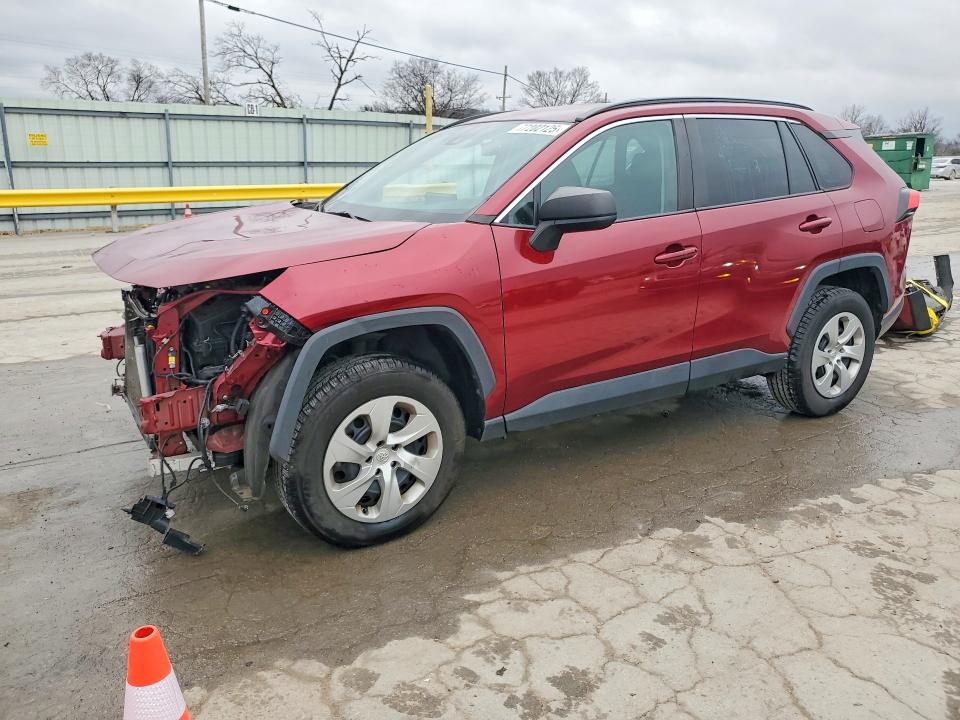 TOYOTA RAV4 LE 2021 with VIN 2T3H1RFV8MW137096 - Photo from auction