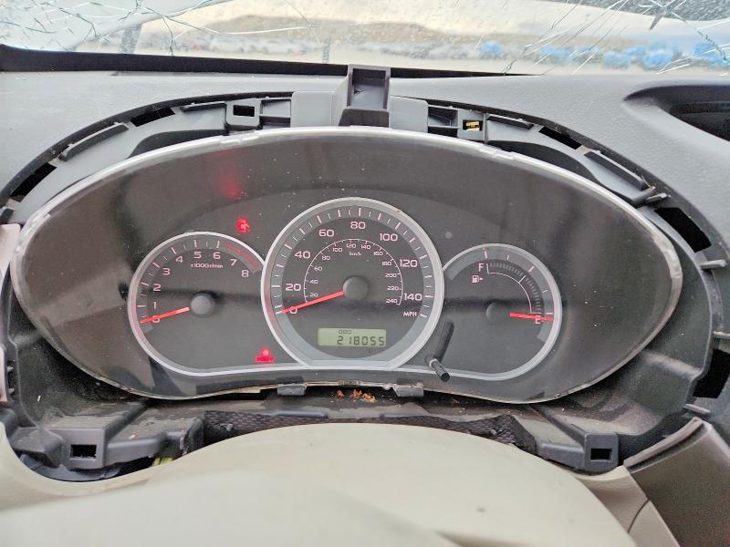 Photo 9 from auction – 2008 SUBARU IMPREZA with VIN JF1GE61688H516910