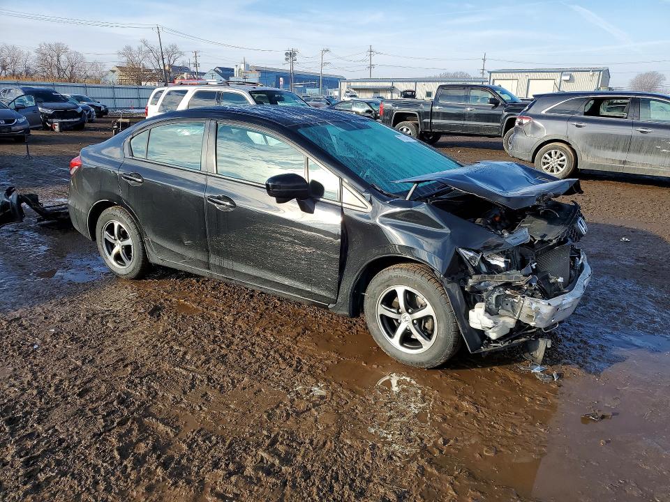 Photo 4 from auction – 2015 HONDA CIVIC with VIN 19XFB2F75FE087124
