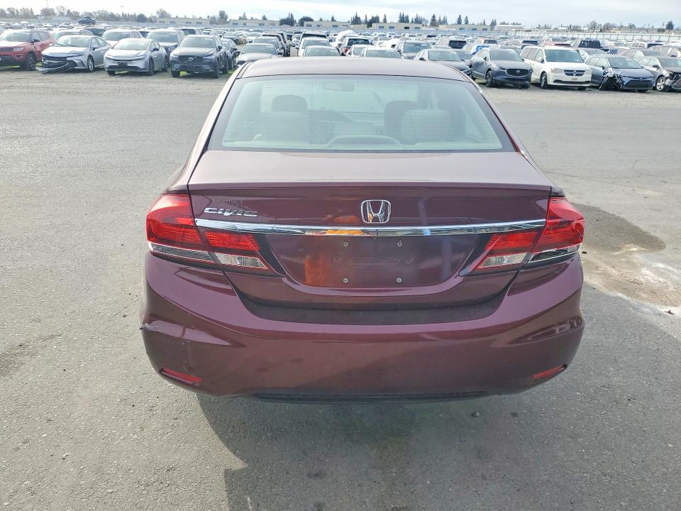 Photo 6 from auction – 2013 HONDA CIVIC with VIN 19XFB2F56DE225846