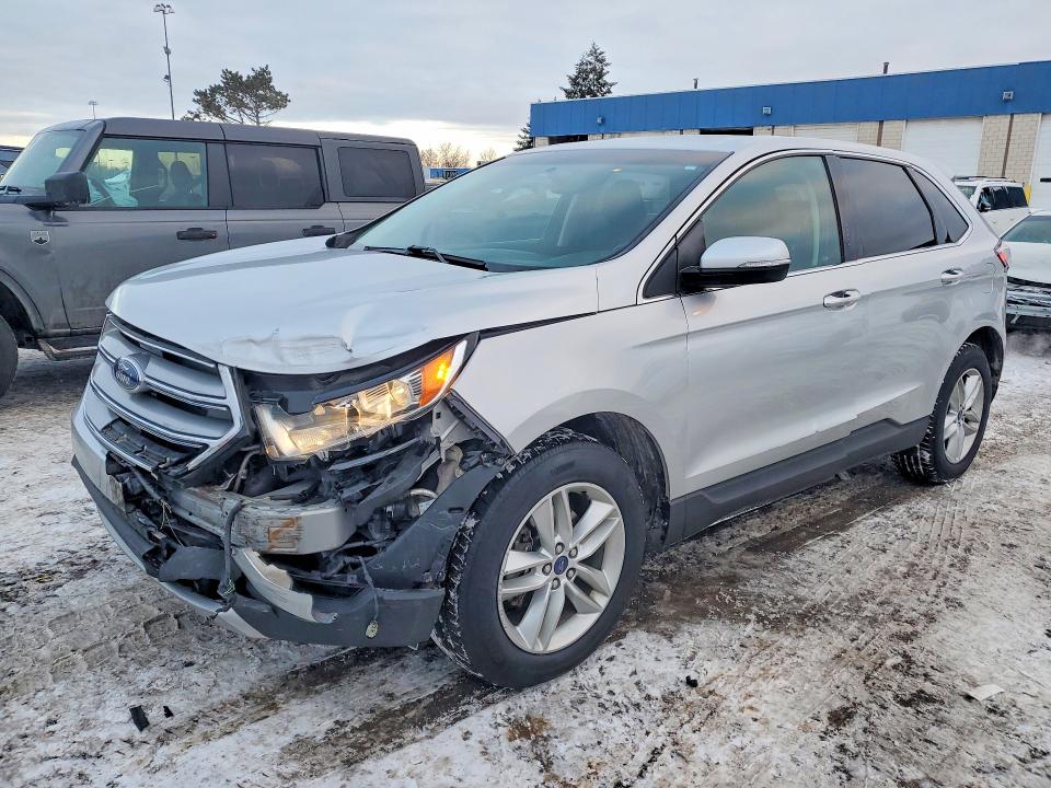 FORD EDGE SEL 2015 with VIN 2FMTK3J95FBC25815 - Photo from auction