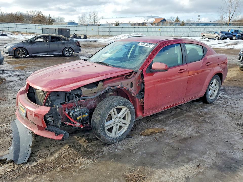 DODGE AVENGER 2010 with VIN 1B3CC1FB6AN232501 - Photo from auction