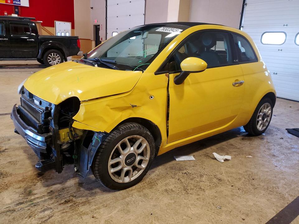 FIAT 500 POP 2012 with VIN 3C3CFFDR7CT123099 - Photo from auction