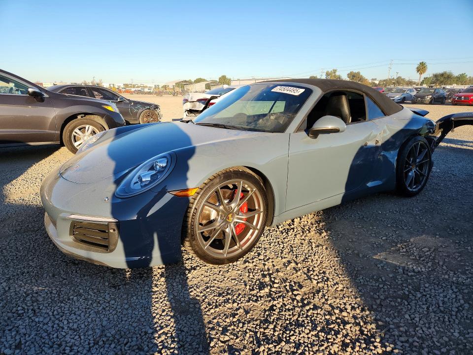 PORSCHE 911 2017 with VIN WP0CB2A97HS154852 - Photo from auction