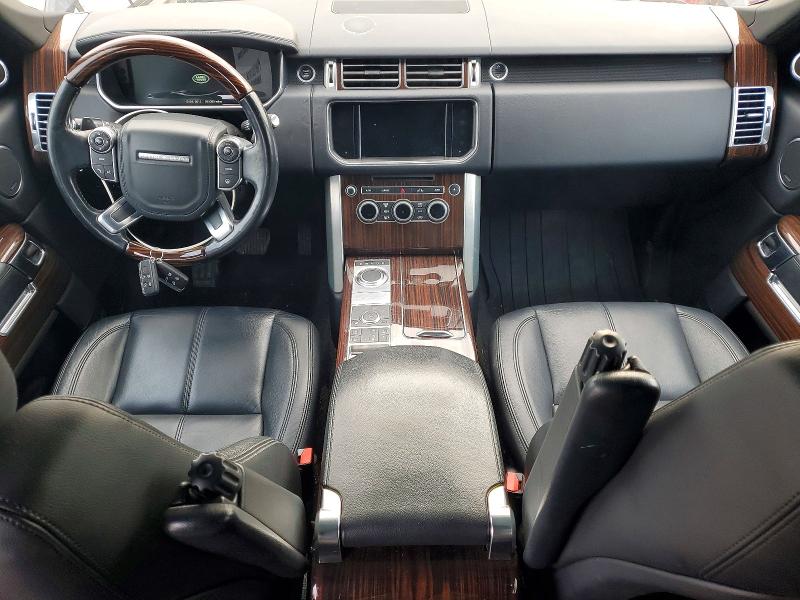 Photo 8 from auction – 2016 LAND ROVER RANGE ROVE with VIN SALGR2PF9GA316648