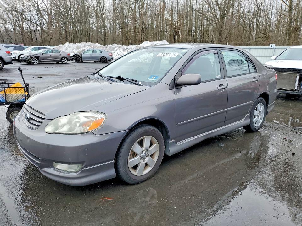 TOYOTA COROLLA CE 2003 with VIN 2T1BR32E73C158340 - Photo from auction