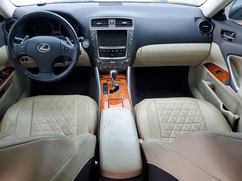 Photo 8 from auction – 2009 LEXUS IS with VIN JTHBK262195105832
