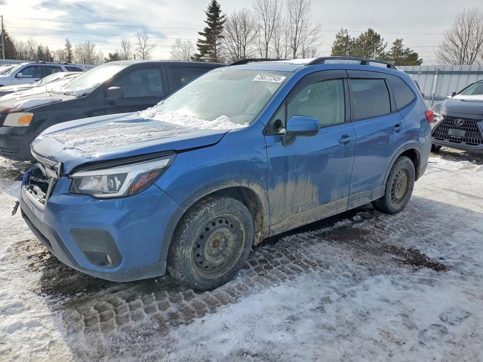 SUBARU FORESTER 2019 with VIN JF2SKEDC9KH431771 - Photo from auction