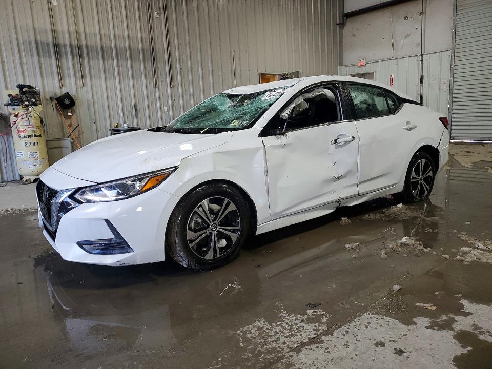 NISSAN SENTRA 2022 with VIN 3N1AB8CV7NY218151 - Photo from auction