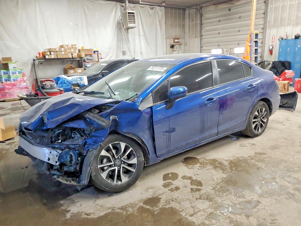 HONDA CIVIC 2014 with VIN 19XFB2F84EE263832 - Photo from auction