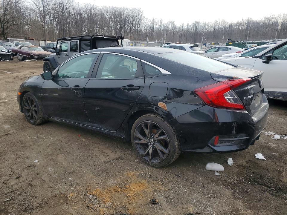 Photo 2 from auction – 2019 HONDA CIVIC with VIN 2HGFC2F82KH539620