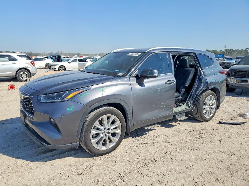 TOYOTA HIGHLANDER 2023 with VIN 5TDKDRAH7PS040959 - Photo from auction