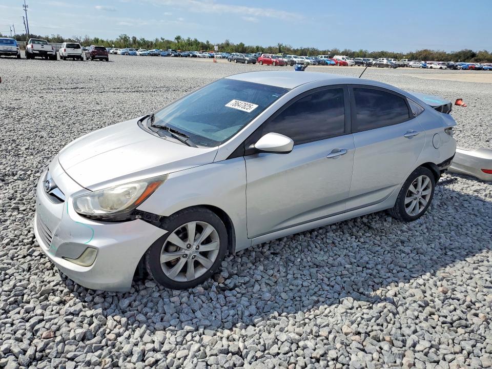 HYUNDAI ACCENT 2012 with VIN KMHCU4AE7CU149064 - Photo from auction