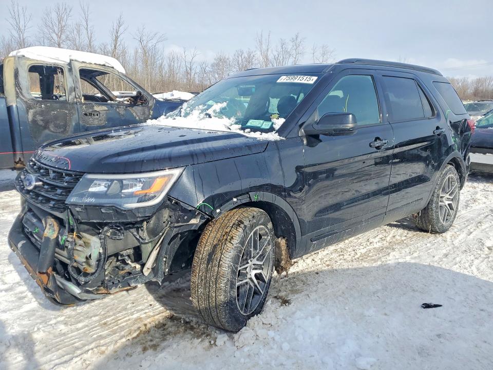 FORD EXPLORER S 2016 with VIN 1FM5K8GT4GGA53165 - Photo from auction