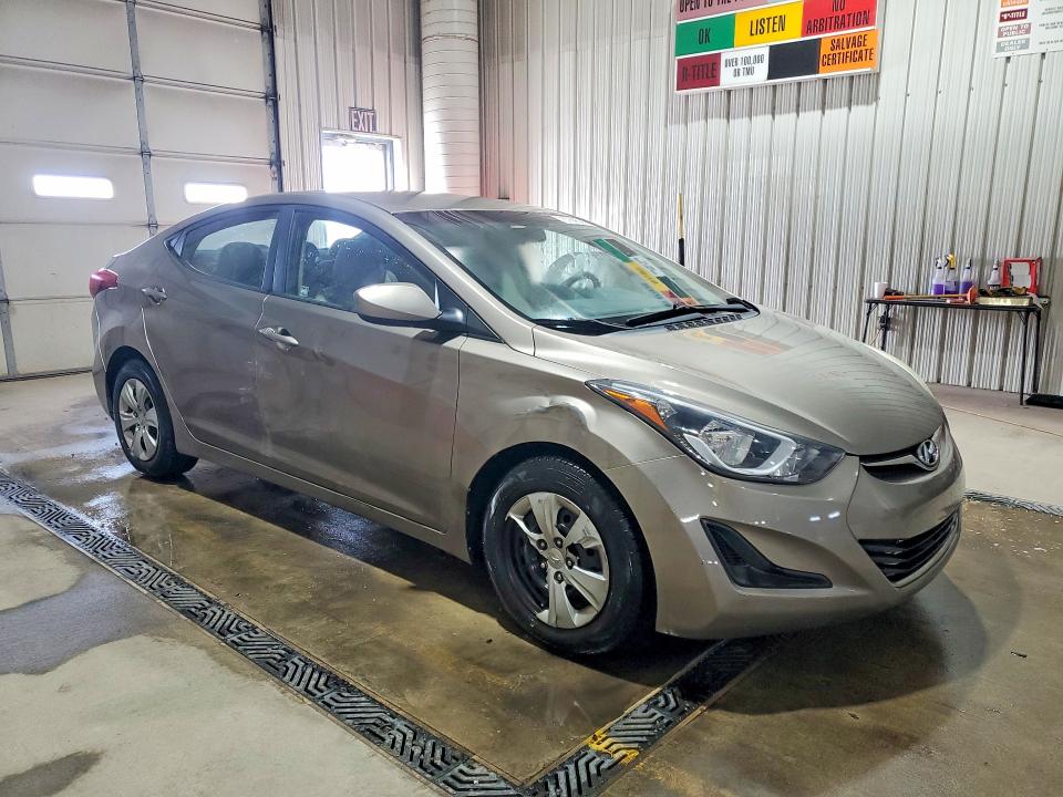 Photo 4 from auction – 2016 HYUNDAI ELANTRA with VIN 5NPDH4AE7GH694954