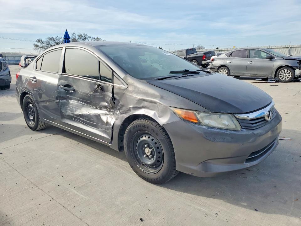 Photo 4 from auction – 2012 HONDA CIVIC with VIN 2HGFB2F5XCH611609
