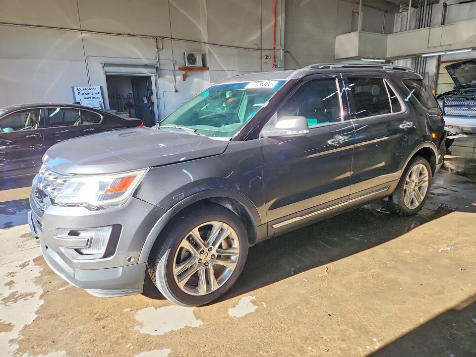 FORD EXPLORER 2017 with VIN 1FM5K8FH5HGC36704 - Photo from auction