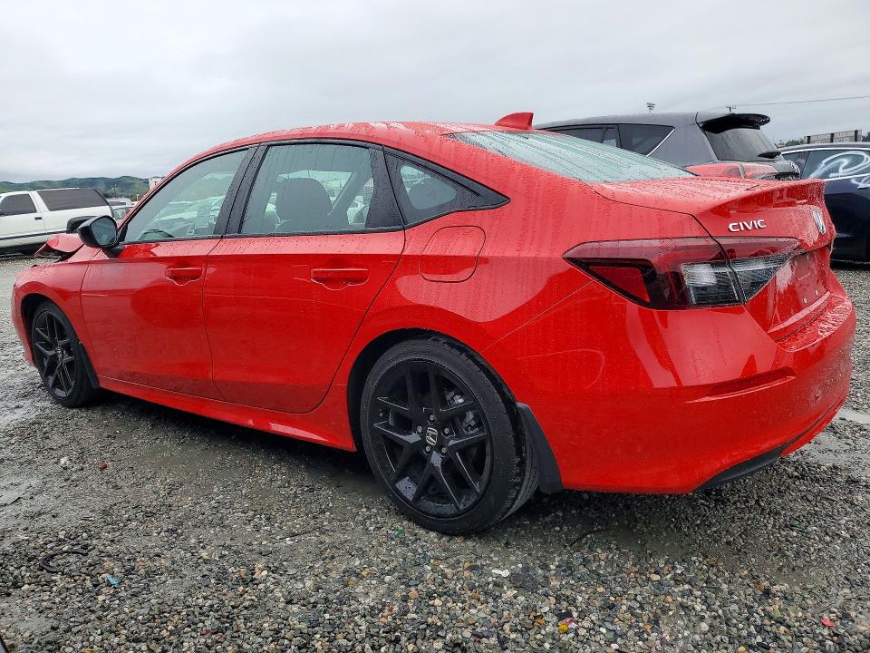 Photo 2 from auction – 2025 HONDA CIVIC with VIN 2HGFE2F58SH516925
