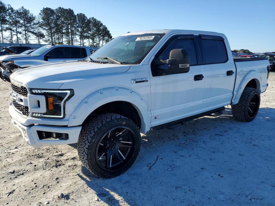 FORD F150 2018 with VIN 1FTEW1CB3JFD15011 - Photo from auction