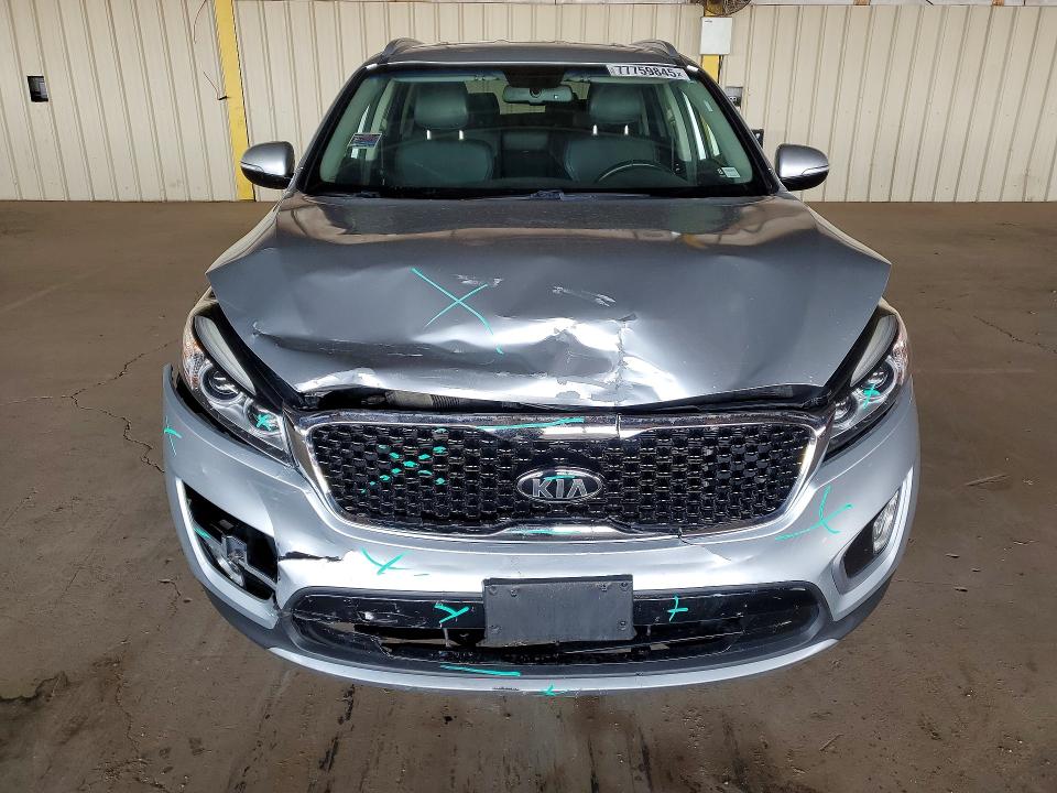 Photo 5 from auction – 2016 KIA SORENTO with VIN 5XYPHDA59GG161461