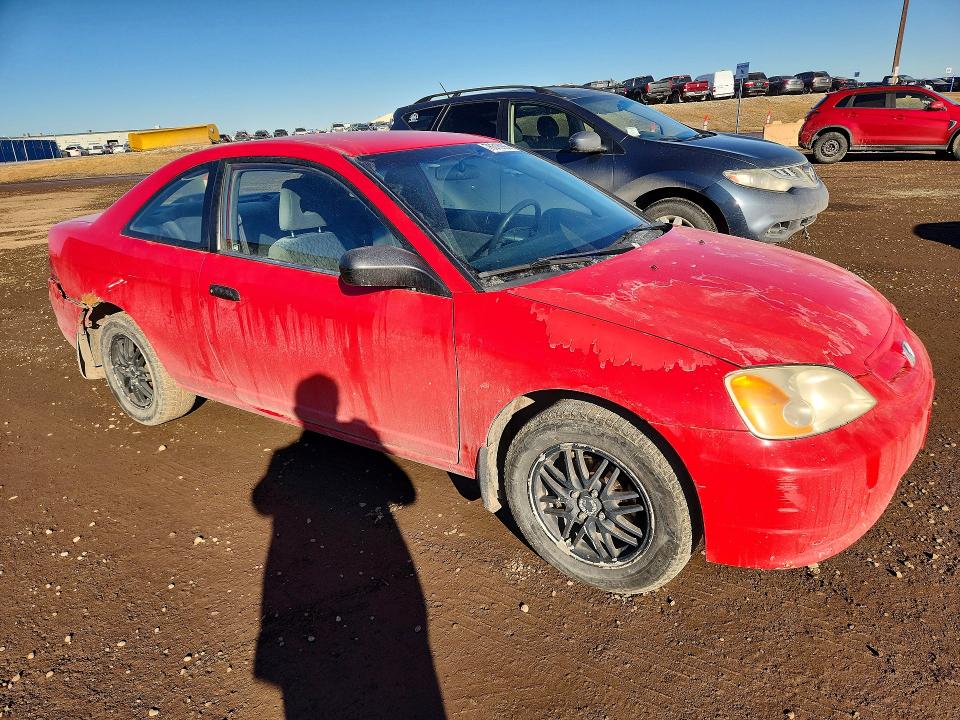 Photo 4 from auction – 2001 HONDA CIVIC LX with VIN 1HGEM22581L810833