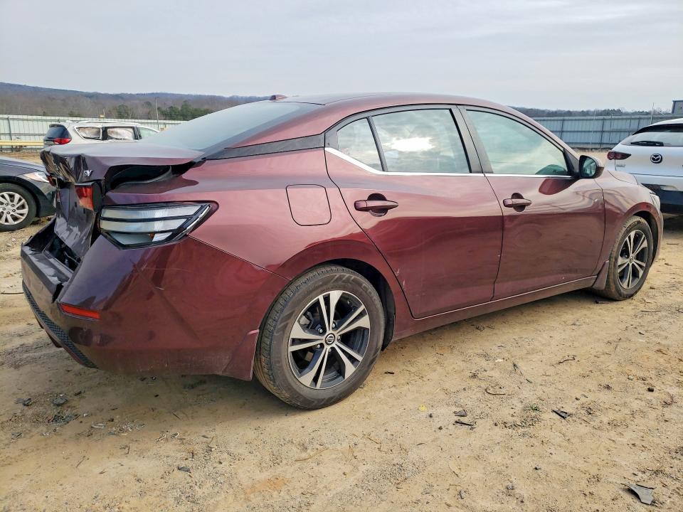 Photo 3 from auction – 2021 NISSAN SENTRA with VIN 3N1AB8CV2MY248320