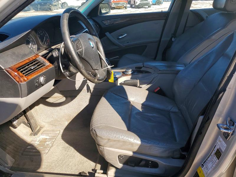 Photo 7 from auction – 2008 BMW 528 I with VIN WBANU53528C111428