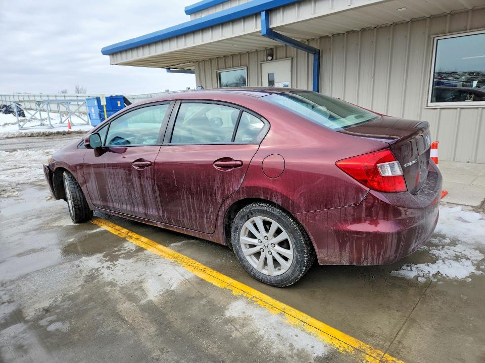 Photo 2 from auction – 2012 HONDA CIVIC with VIN 19XFB2F84CE059285