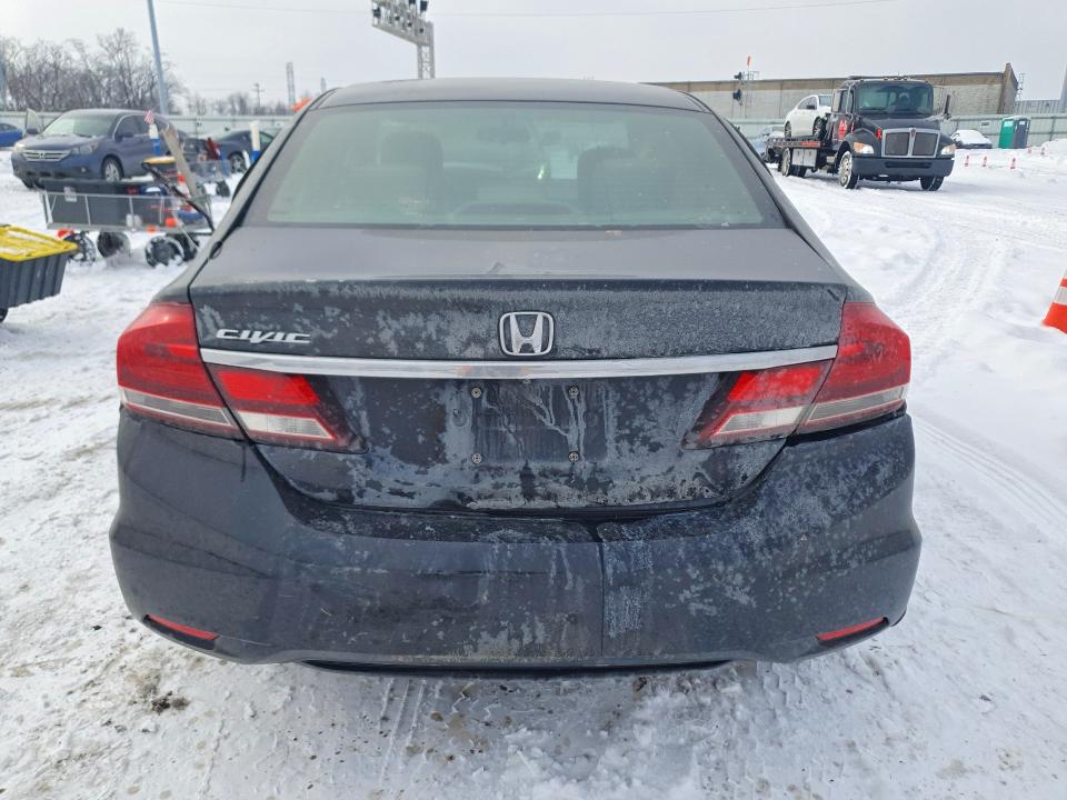 Photo 6 from auction – 2013 HONDA CIVIC LX with VIN 19XFB2F55DE080718