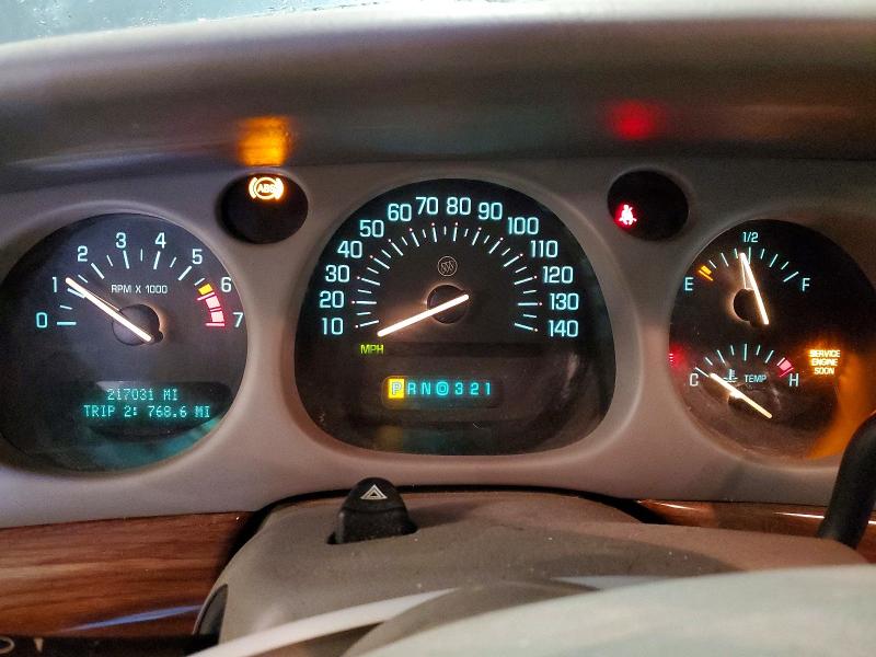 Photo 9 from auction – 2001 BUICK LESABRE CU with VIN 1G4HP54K91U293961