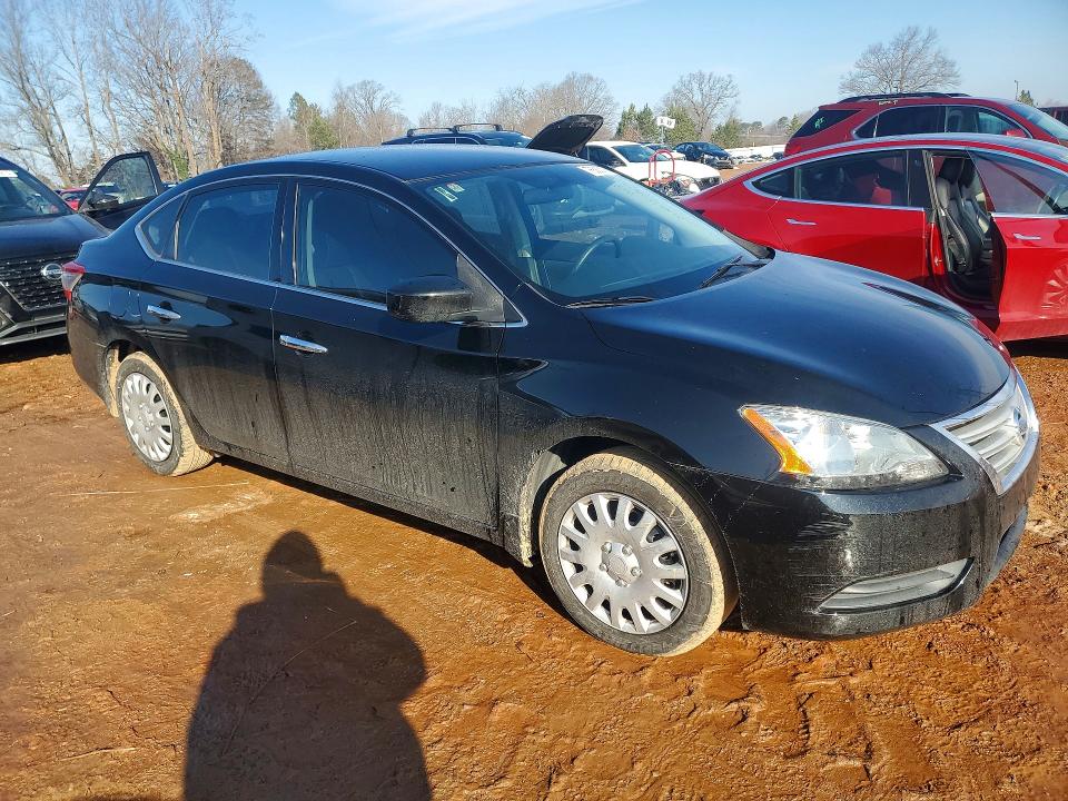 Photo 4 from auction – 2015 NISSAN SENTRA S with VIN 3N1AB7AP3FY369729