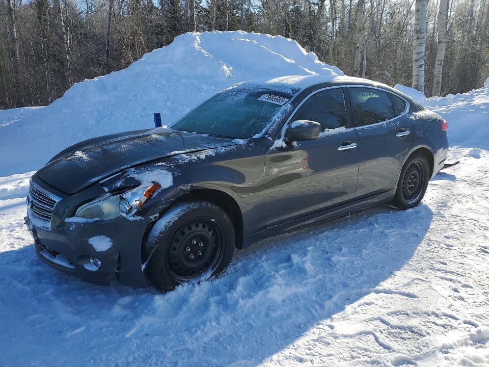 INFINITI M37 X 2011 with VIN JN1BY1ARXBM375719 - Photo from auction