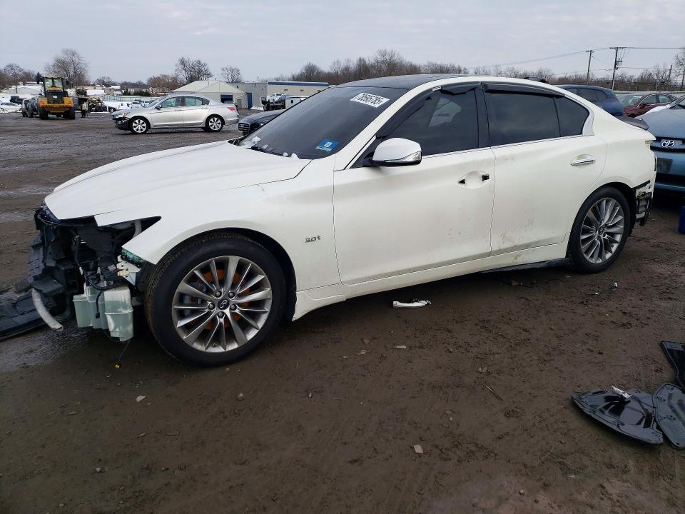 INFINITI Q50 2019 with VIN JN1EV7AR7KM552445 - Photo from auction