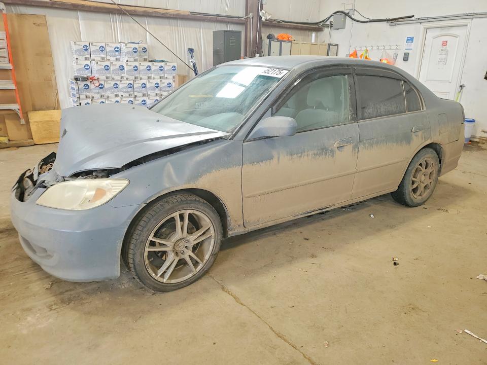 Photo 1 from auction – 2005 HONDA CIVIC with VIN 2HGES15375H046213