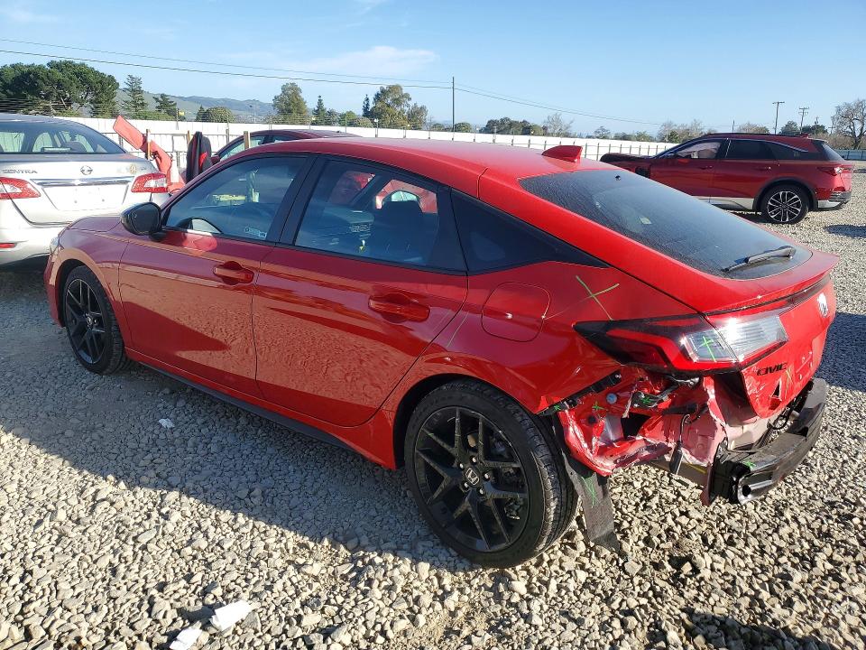 Photo 2 from auction – 2026 HONDA CIVIC with VIN 19XFL2H80TE002916
