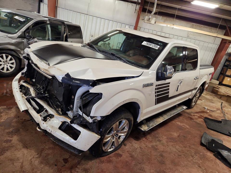 FORD F150 2018 with VIN 1FTEW1EG5JFC17235 - Photo from auction