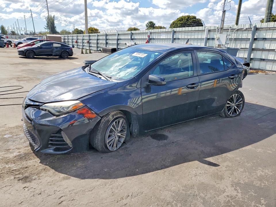 TOYOTA COROLLA 2017 with VIN 2T1BURHE1HC835222 - Photo from auction