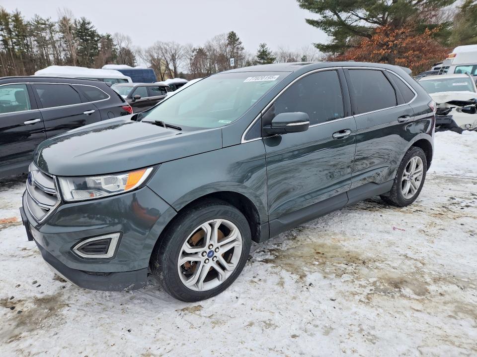 FORD EDGE TITAN 2015 with VIN 2FMTK4K95FBB31082 - Photo from auction