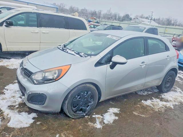 KIA RIO 2012 with VIN KNADM5A33C6014601 - Photo from auction