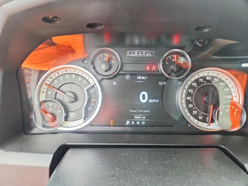 Photo 9 from auction – 2018 RAM 1500 with VIN 1C6RR7LG4JS258212