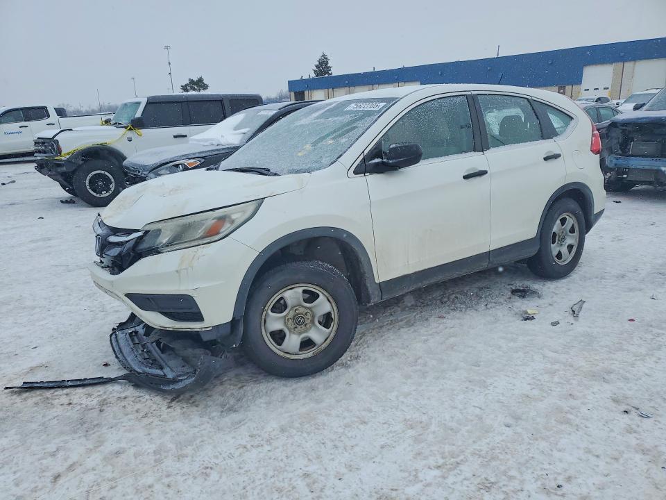 HONDA CR-V LX 2016 with VIN 5J6RM4H39GL004648 - Photo from auction