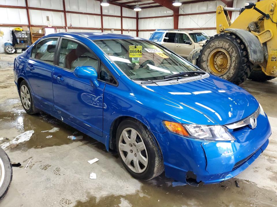 Photo 4 from auction – 2008 HONDA CIVIC with VIN 2HGFA16538H500615