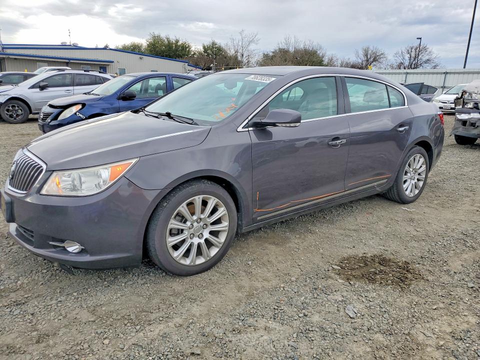 BUICK LACROSSE 2013 with VIN 1G4GF5E3XDF237090 - Photo from auction