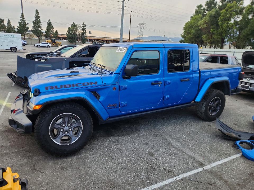 JEEP GLADIATOR 2021 with VIN 1C6JJTBM7ML591944 - Photo from auction